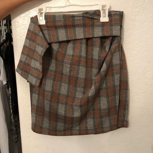 Plaid skirt